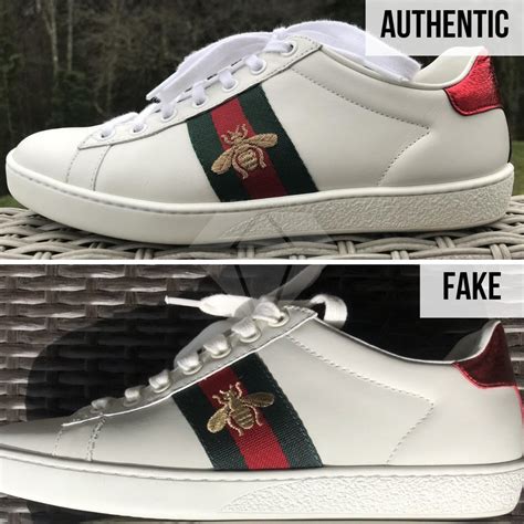 gucci not fake sneakers|gucci ace sneakers hurt.